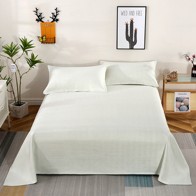 绿洲汉麻凉席三件套枕套款