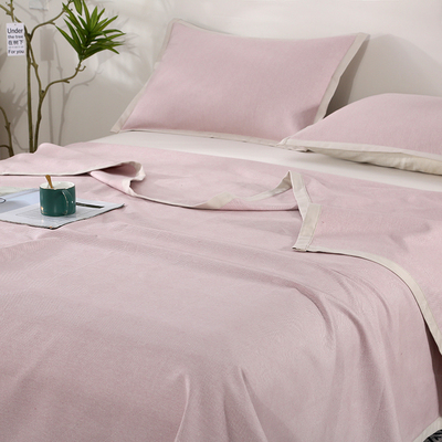 绿洲麻棉混纺枕套款三件套