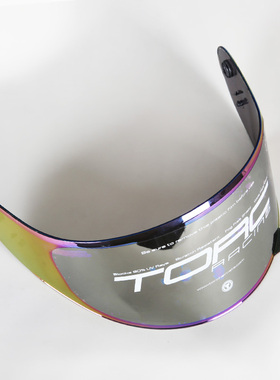 美国torc t18头盔双镜片跑盔镜片可配防雾贴T18全盔外镜片
