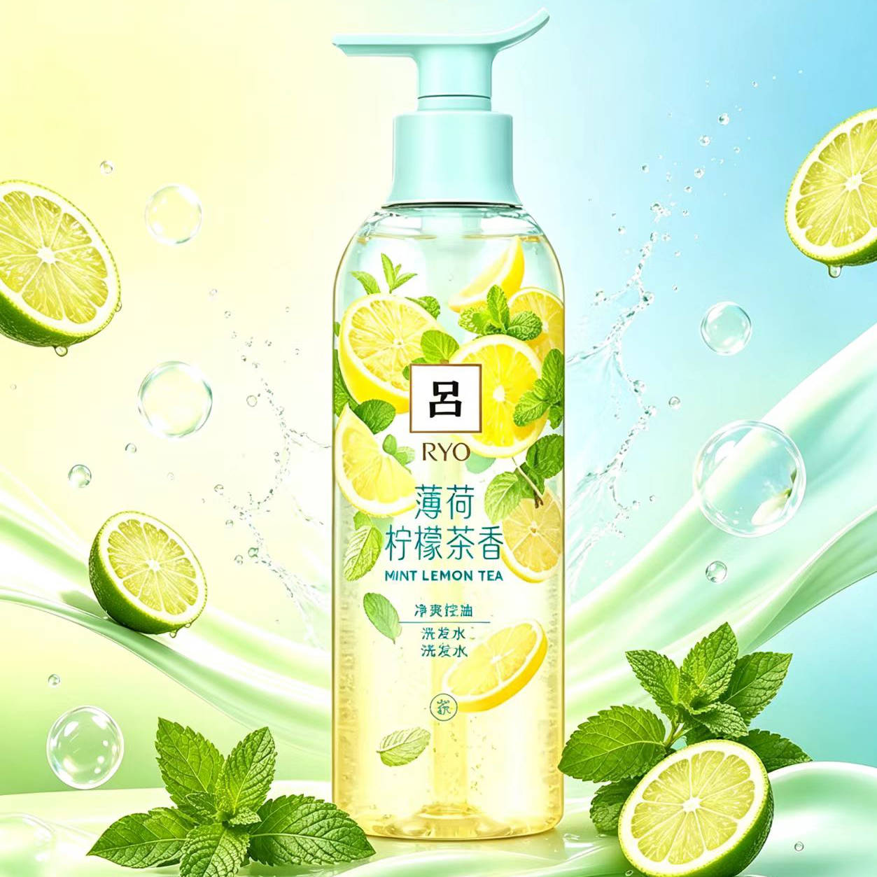 洗发水护发素吕保湿控油丰盈蓬松
