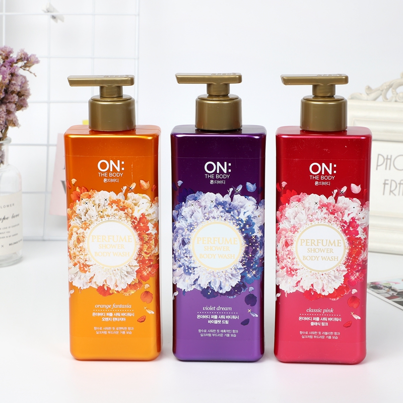 韩国花香安宝笛安香水沐浴露