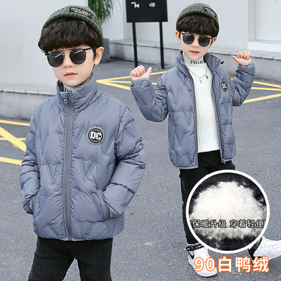 短款羽绒服男童羽绒服冬保暖外套