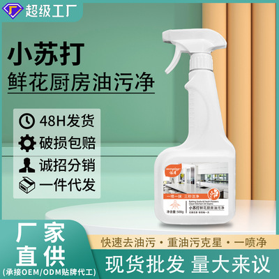 百亿补贴入口超值日用好物小苏打油污净厂家整箱家用厨房油烟机一