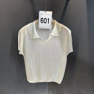 【601-650号】新的身上619 2026年夏季新款时尚百搭休闲针织短袖