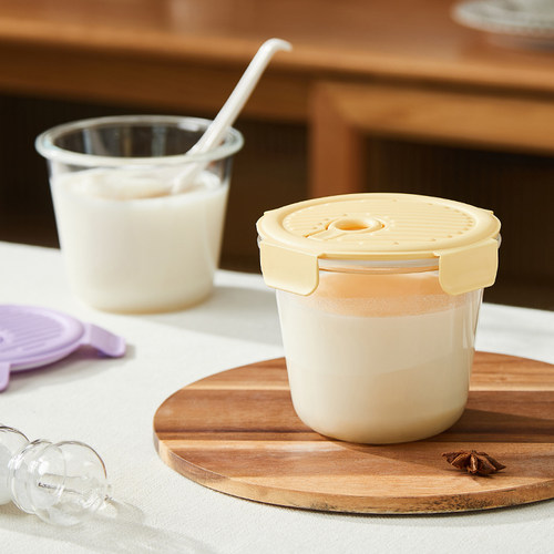 猪油罐家用耐高温玻璃荤油密封罐