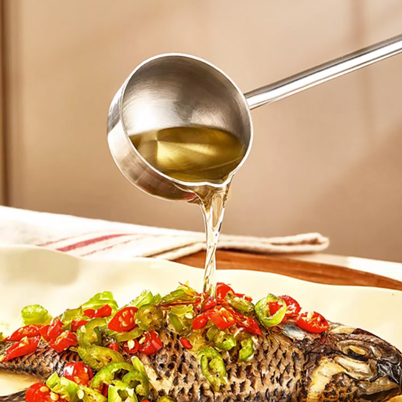泼油勺热油小锅304不锈钢烧油专用淋油迷你炝油的长柄网红多功能,厨房/烹饪用具,煎锅/平底锅,淘宝优惠券,粉丝福利购,淘宝优惠卷