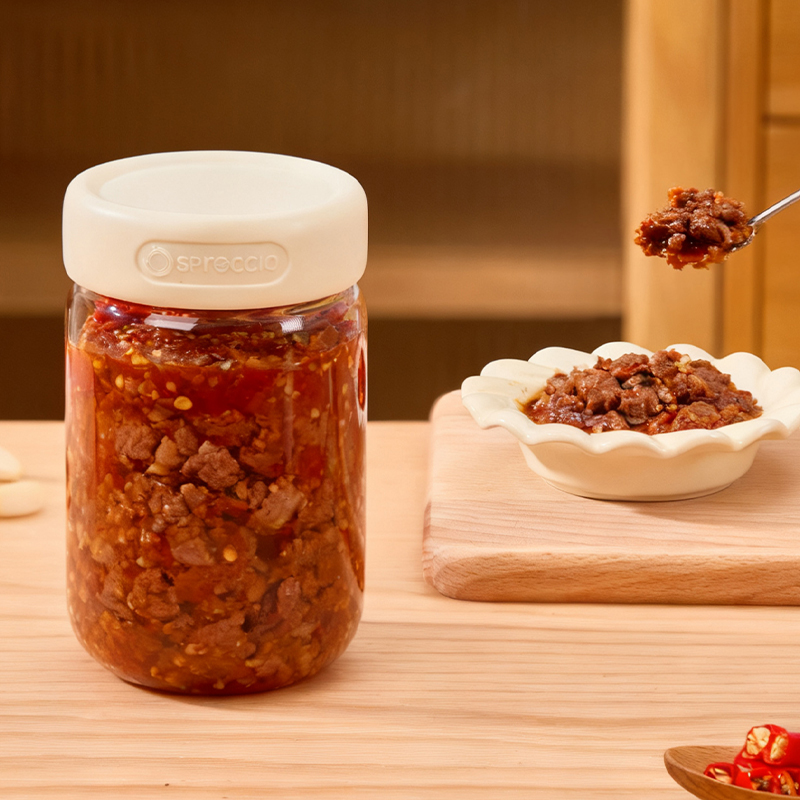 牛肉酱密封罐高硼硅玻璃