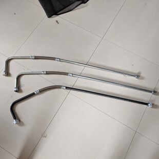 适用于解放j6前空气管 打气泵第一节铁管 空压机管 可以活动原厂