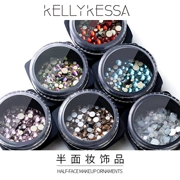 KellyKessa / Kelly Kaiser Dụng cụ làm móng Trang sức hợp kim mới Mũi khoan kim cương phẳng - Công cụ Nail