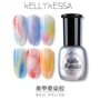 KellyKessa / Kelly Kaiser 2019 Nail Ba Lan Nail Nail Keo Nail Smudge Marble - Sơn móng tay / Móng tay và móng chân mẫu sơn gel