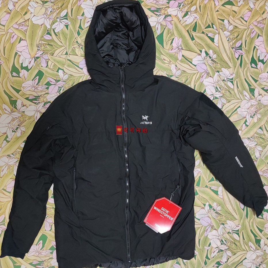 始祖鸟军鸟防风透气男款连帽棉衣