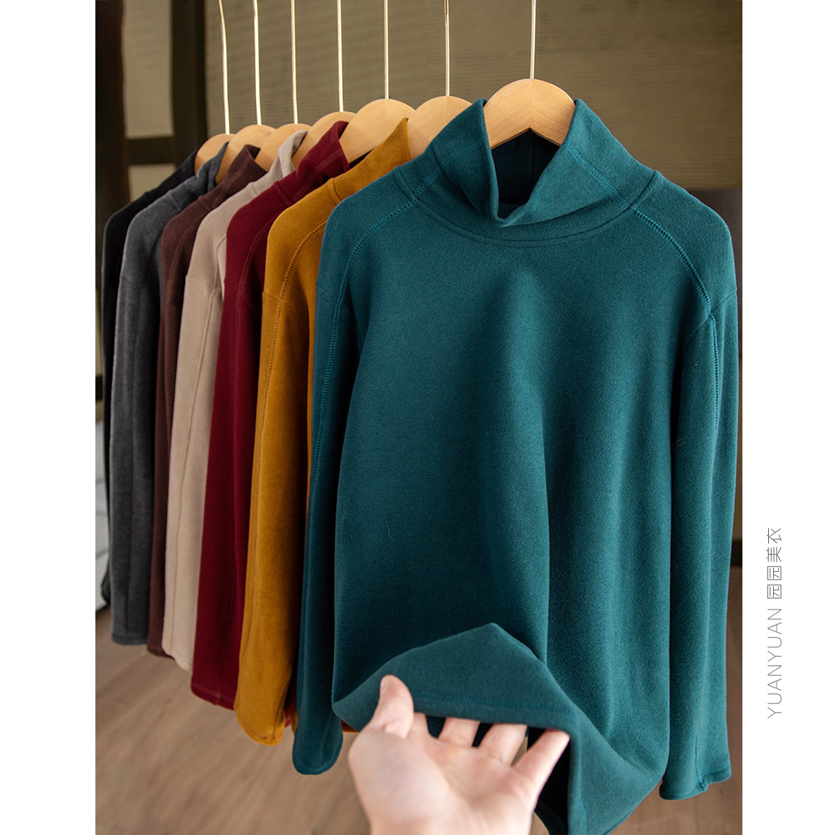 保暖卫衣套头绒衫上衣