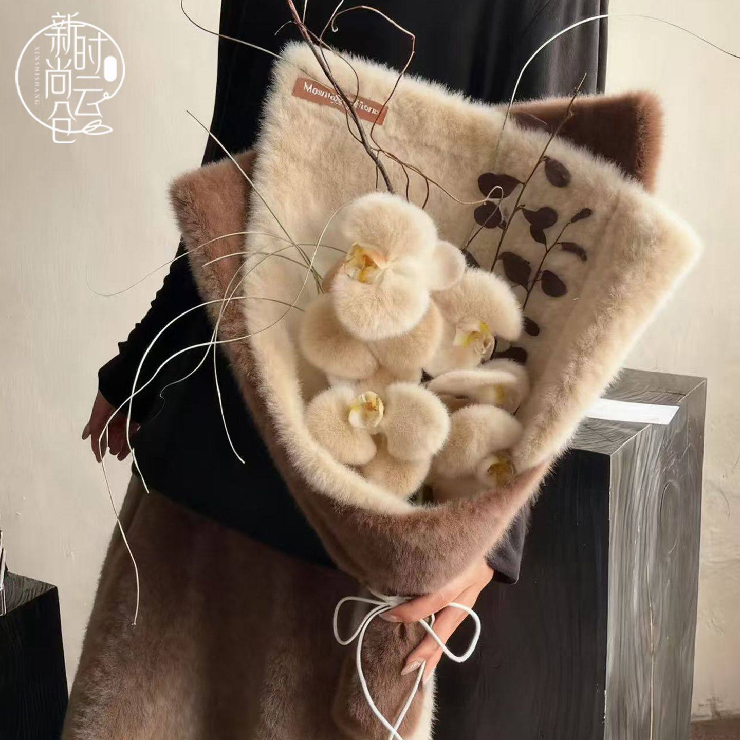 秋冬毛绒绒布料鲜花艺包装纸加厚布艺花束花店包花布面料diy资材,鲜花速递/花卉仿真/绿植园艺,花艺纱网/纺织布,淘宝优惠券,粉丝福利购,淘宝优惠卷