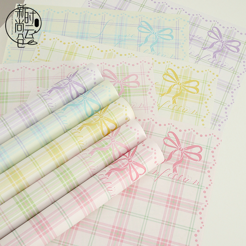 母亲节木棉纸鲜花花束包花纸