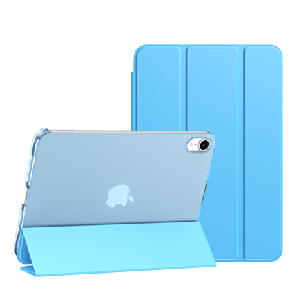 适用iPad Mini 7 保护壳 Mini 6 平板保护壳第7代自动唤醒和睡眠mini 5 mini 4 磨砂壳防弯防指纹超薄保护套