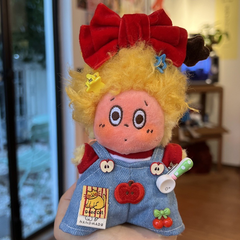 网红款星星人爆炸头娃衣