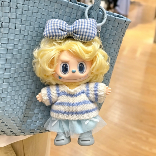 拉布布娃衣雨过天晴衣服复古理发店系列娃衣labubu燕麦温差