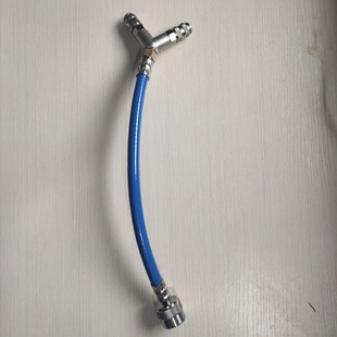 麻醉机呼吸机氧气管三通连接管一分二快速接头德尔格谊安通用配件