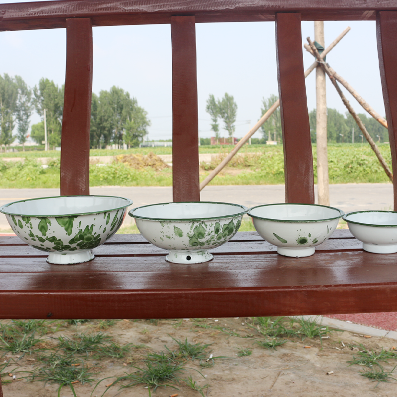 搪瓷中式大众高脚防烫