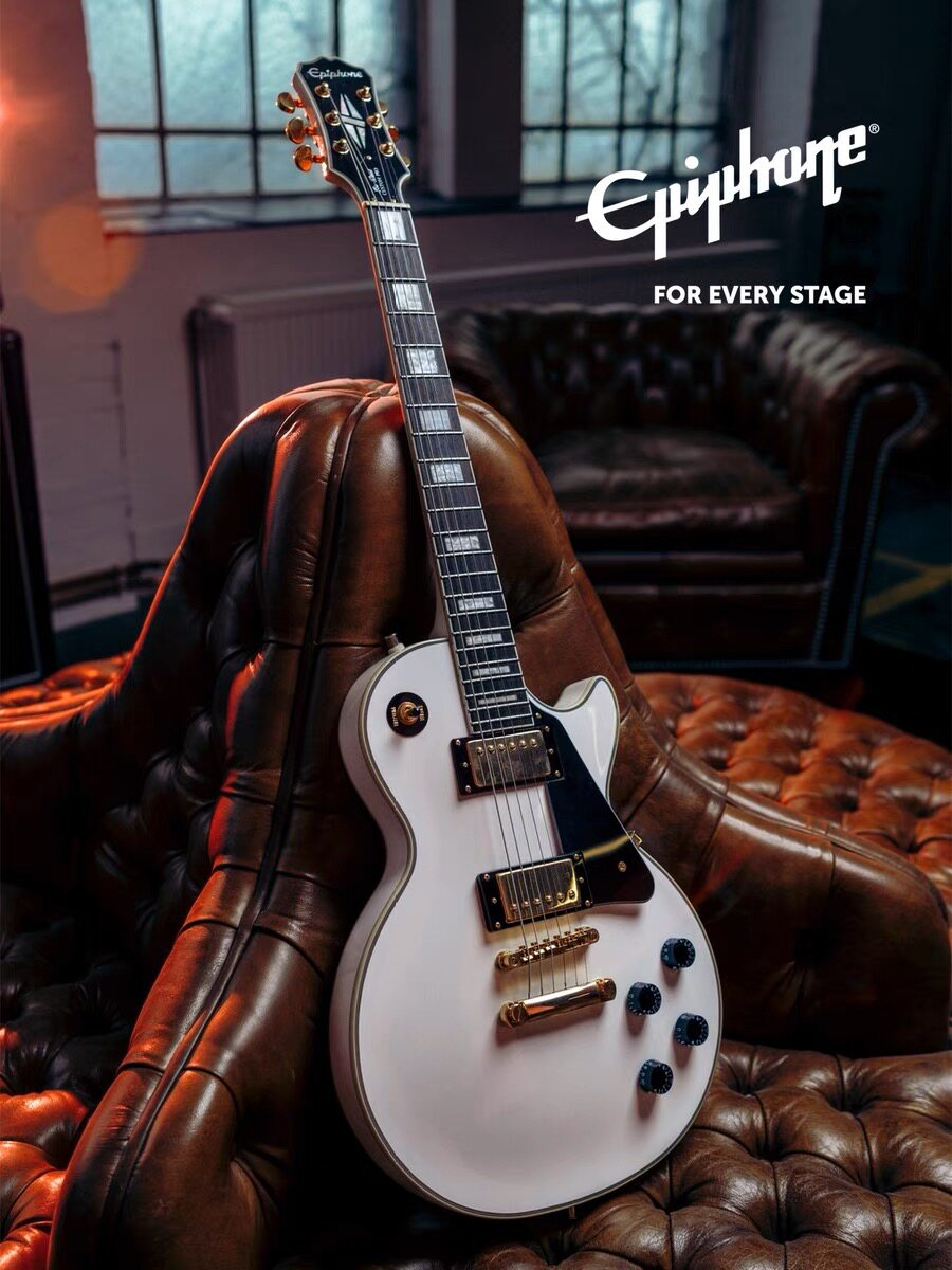 epiphone易普锋lespaul custom依霹风电吉他 黑卡 孤独摇滚波奇酱
