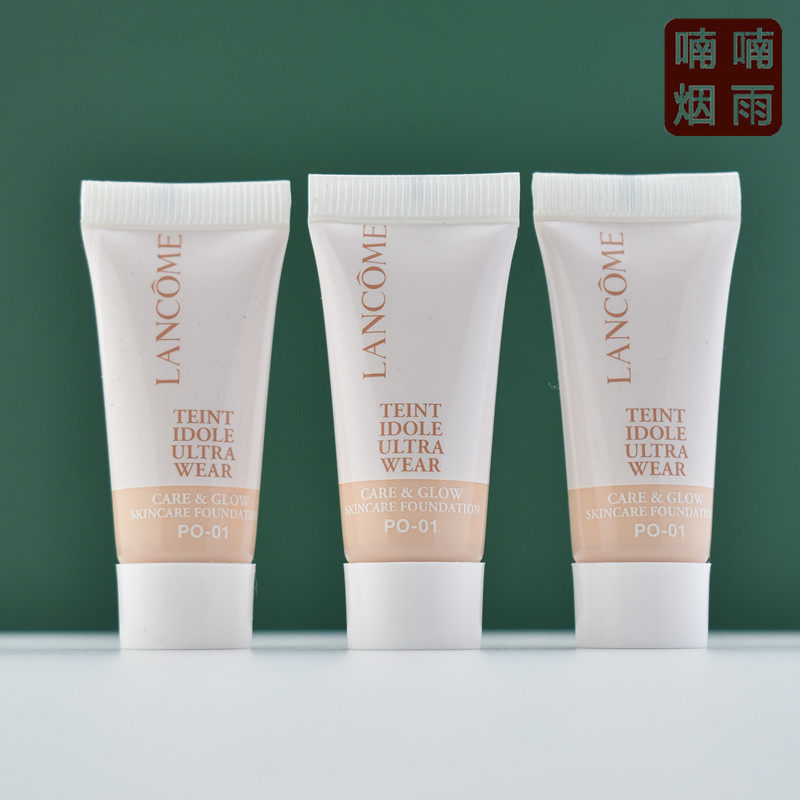 专柜新品 兰蔻养肤柔光粉底液5ml小样 PO-01保湿水润遮瑕干皮服帖