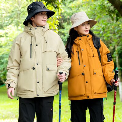 【林叔推荐】2025新款休闲运动宽松户外情侣款棉服1097