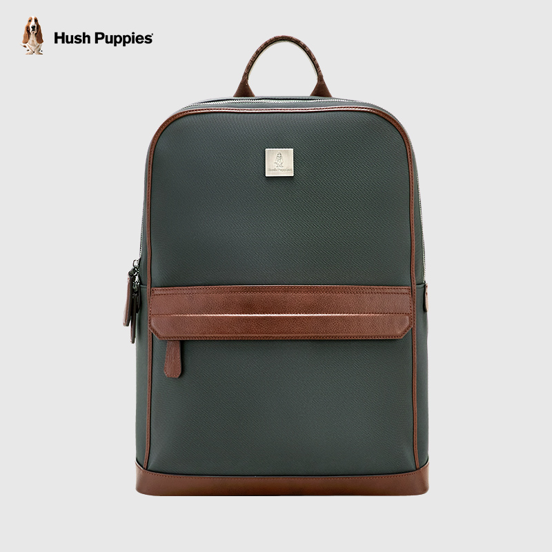 暇步士复古通勤男士双肩包