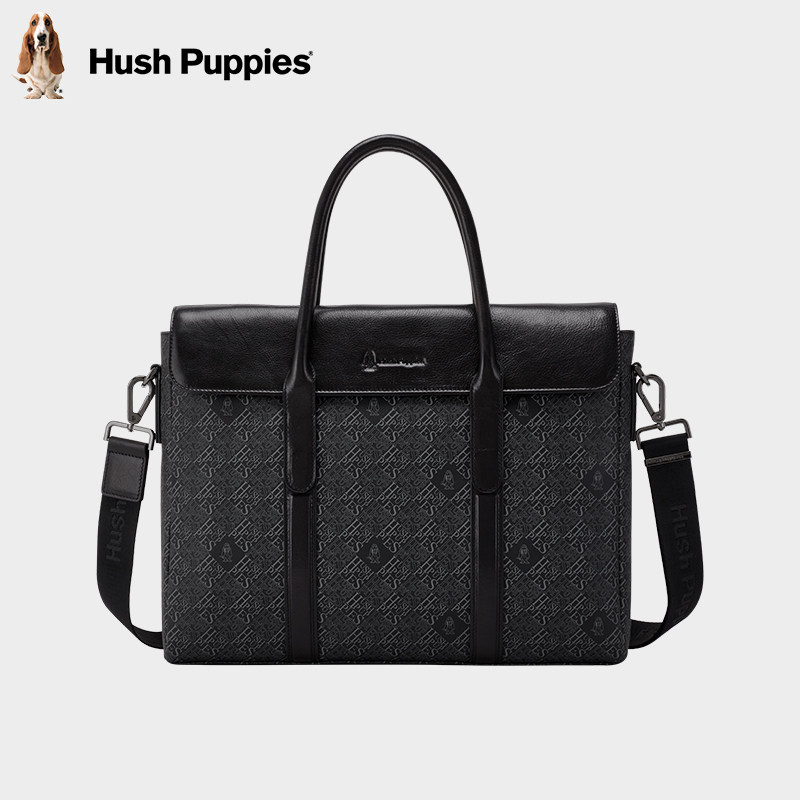 暇步士公文包男2025新款时尚单肩包手提大容量文件包撞色斜挎背包,箱包皮具/热销女包/男包,男士包袋,淘宝优惠券,粉丝福利购,淘宝优惠卷