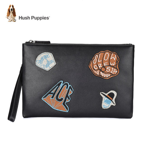 暇步士真皮rap手包系列青年
