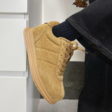 XZ110-25378#简约百搭白色厚底休闲板鞋男系带小白鞋运动鞋P120，男鞋休闲鞋，星座110