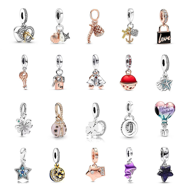 潘家S925纯银星星吊坠