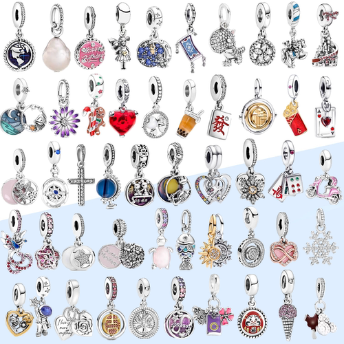 时尚潘家铃铛吊坠纯银甜