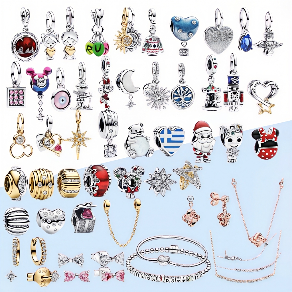 时尚新款潘家S925项链糖