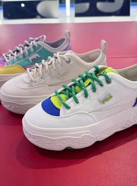 FILA斐乐男女款2025夏新款岩石鞋摩登帆布鞋F12W421301F12M421301