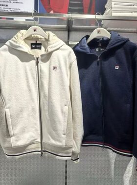 运动休闲时尚宽松连帽棉服