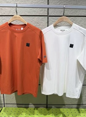 FILA斐乐潮牌2026年夏季男子宽松运动休闲针织短袖衫T11M623105