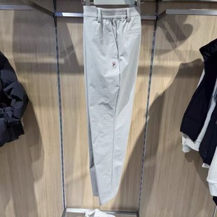 F11M618803 男子休闲运动保暖直口梭织长裤 FILA斐乐2025年冬季 新款