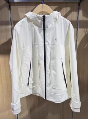 FILA斐乐2025冬季女子新款时尚休闲简约宽松连帽上衣F11W543702