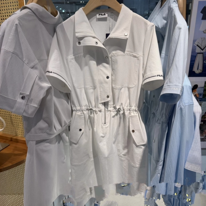 女装梭织连衣裙休闲宽松工装裙