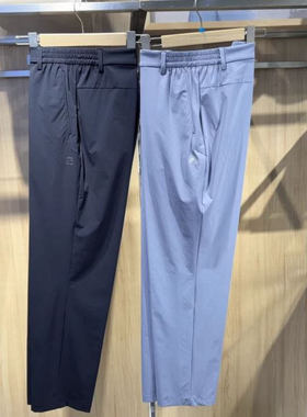 斐乐fila正品25夏秋新款男裤运动休闲舒适基础梭织长裤F11M533801