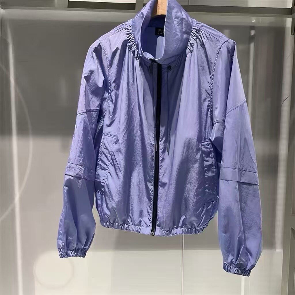 斐乐女装休闲宽松舒适梭织外套