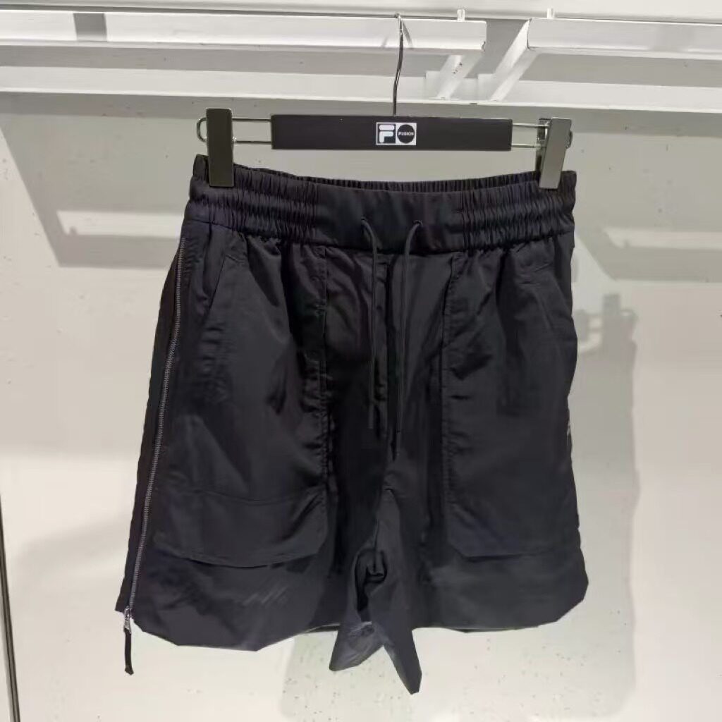 夏秋新款休闲运动宽松梭织短裤