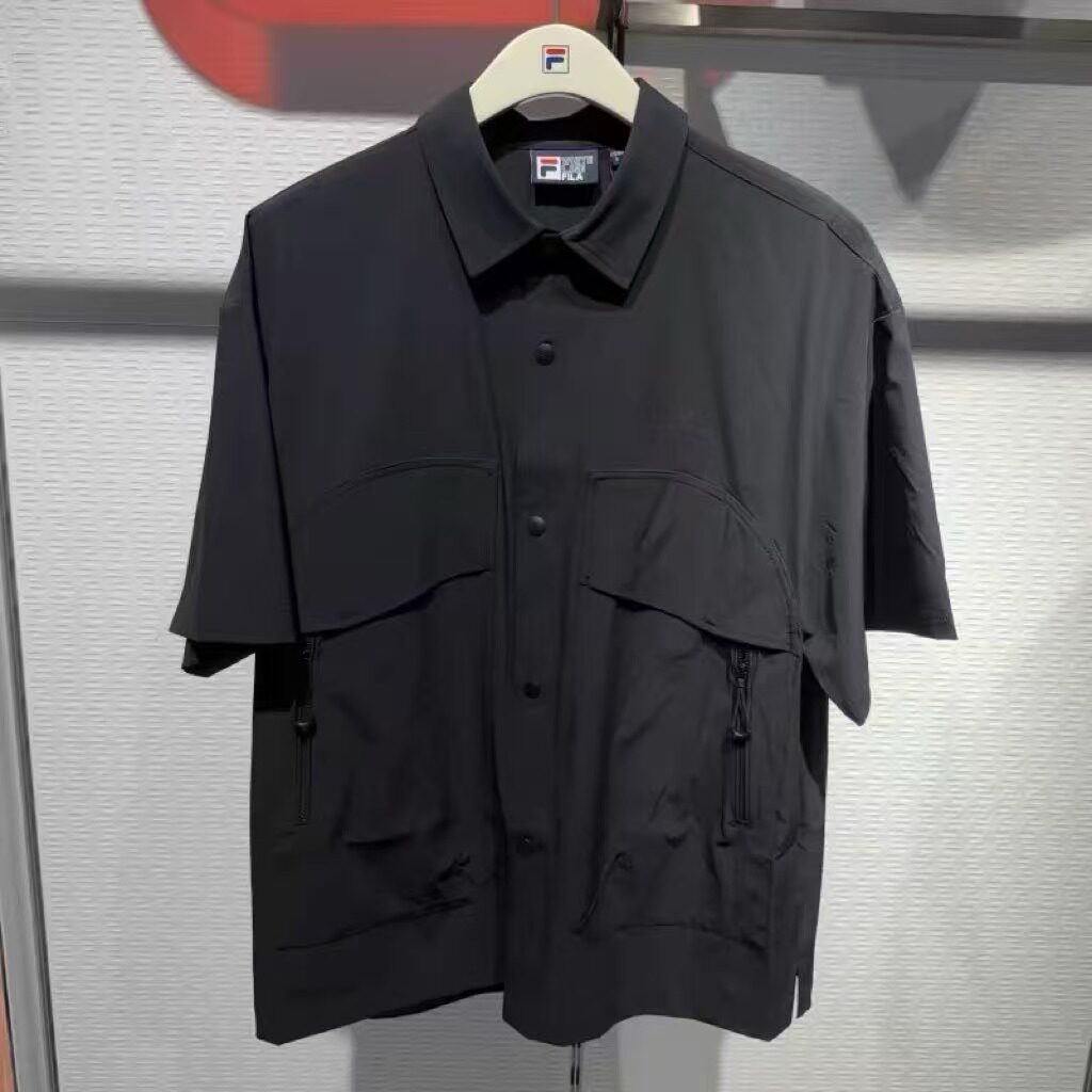 短袖外套防晒宽松休闲工装衬衫