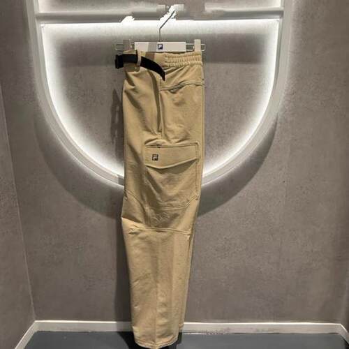 斐乐Fila正品25城堡新款男裤直口运动休闲工装梭织长裤A11M517802