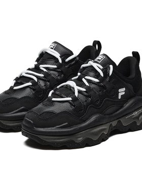 FILA斐乐潮牌2025年补货情侣运动休闲熔岩鞋舒适老爹鞋T12W241201