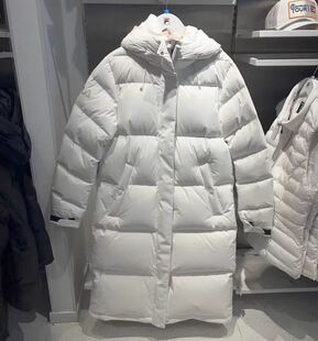 羽绒服A51W241916 女士休闲保暖舒适鹅绒长款 FILA斐乐2025冬季 新款