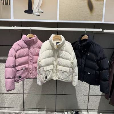 新款休闲运动宽松羽绒外套