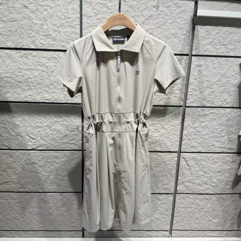 经典简约休闲宽松梭织连衣裙
