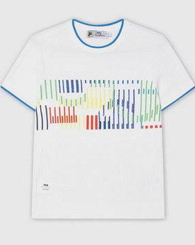 FILA斐乐女装女式针织衫女士圆领宽松百搭短袖编织衫F11W438409F