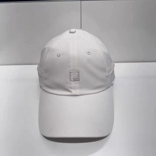 BOX软顶速干面料棒球帽A13U611231 FILA斐乐男女同款 2026春新款